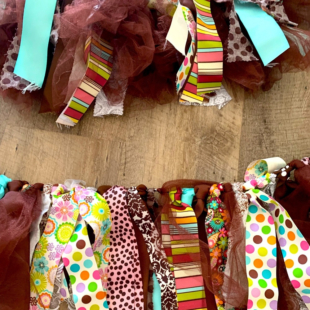 High chair banner & Matching Tutu
